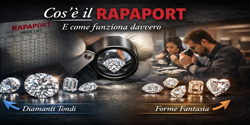<p>Cos&rsquo;&egrave; il Rapaport e come funziona il listino dei diamanti</p>
