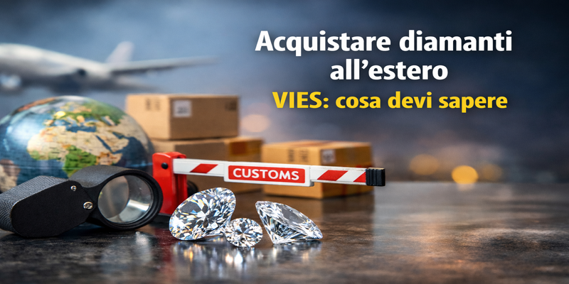 <p>Acquistare diamanti all&rsquo;estero: perch&eacute; il VIES &egrave; fondamentale (e spesso sottovalutato)</p>
