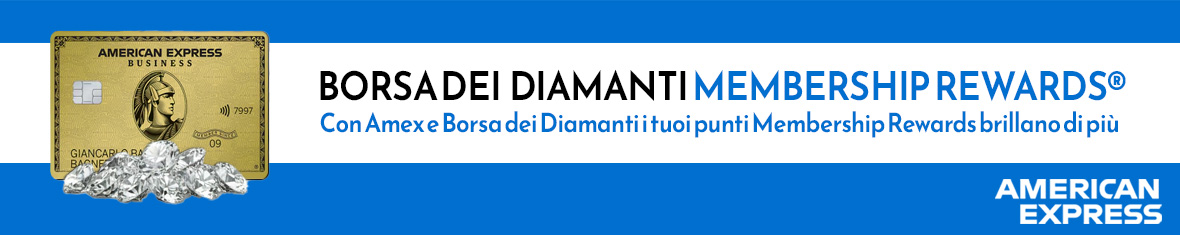 Amex e Borsadeidiamanti.com
