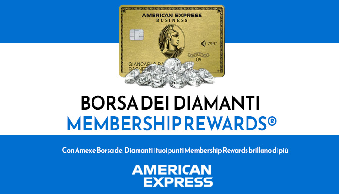 Amex e Borsadeidiamanti.com